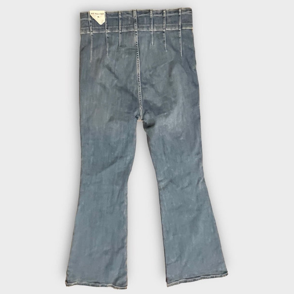 Free People We the Free Jayde Flare Jeans Size 31 - Picture 3 of 8